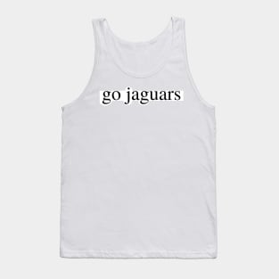 go jaguars Tank Top